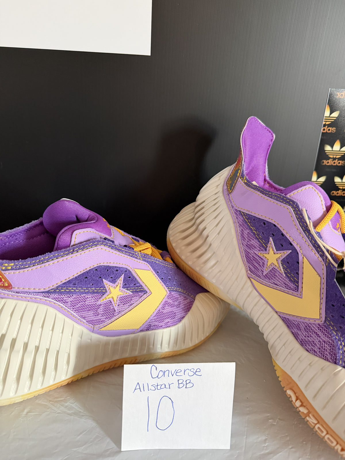 Converse All Star BB - Purple/Lavender/Gold 10W