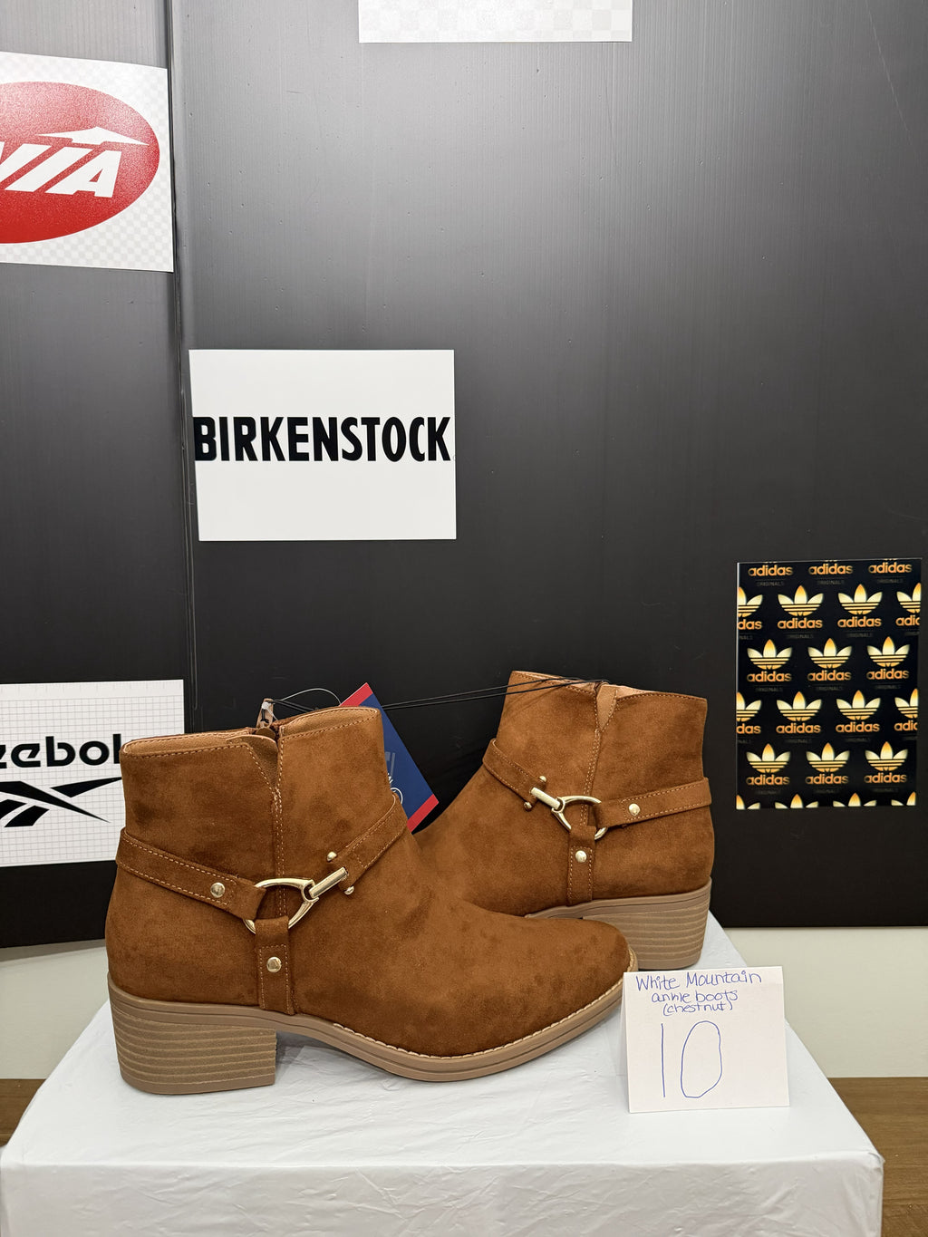 White Mountain Ankle Boot - Chestnut 10W