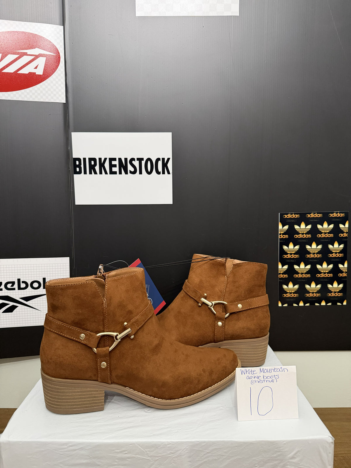 White Mountain Ankle Boot - Chestnut 10W