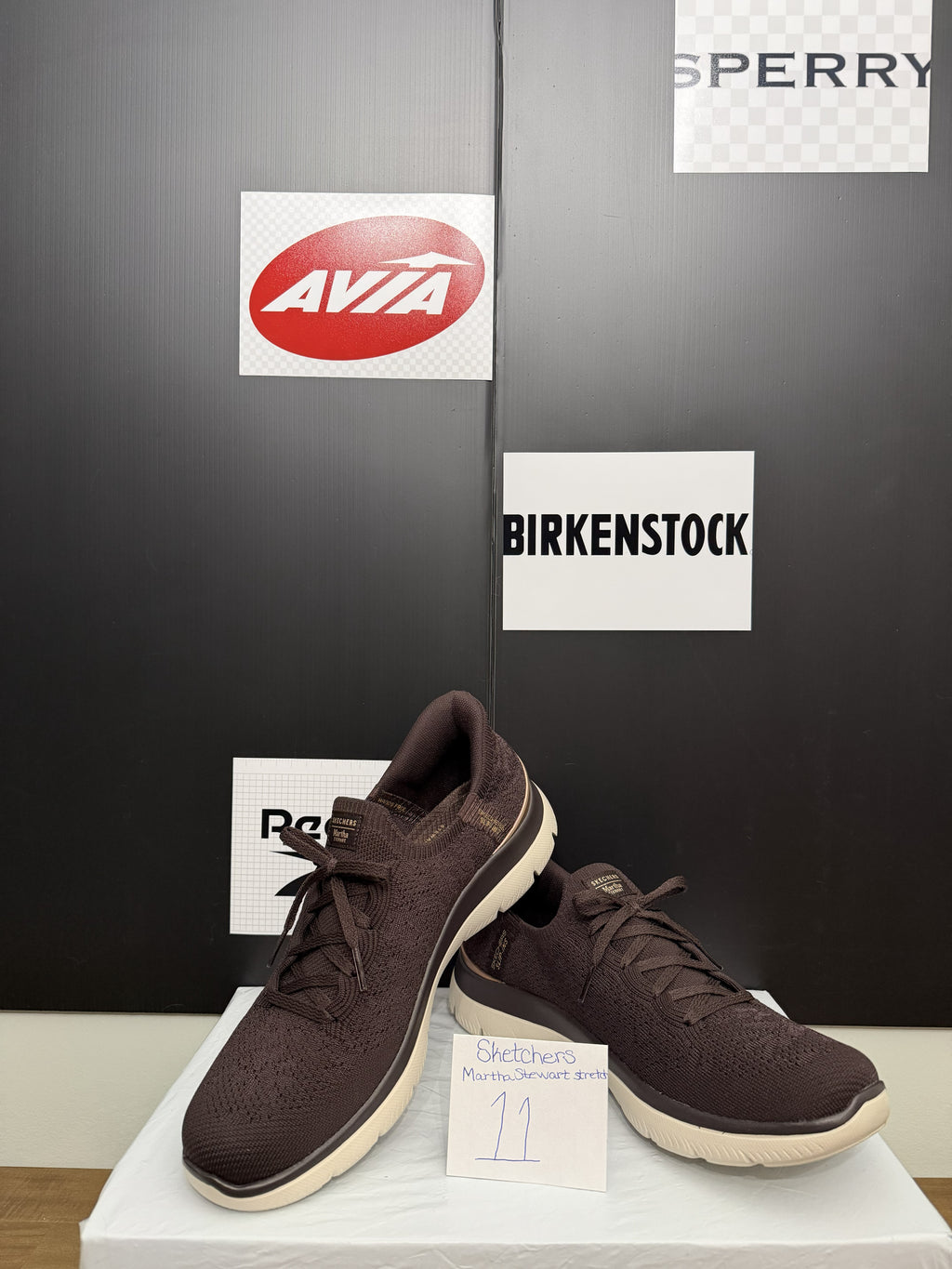 Skechers x Martha Stewart Stretch Fit - Chocolate Brown