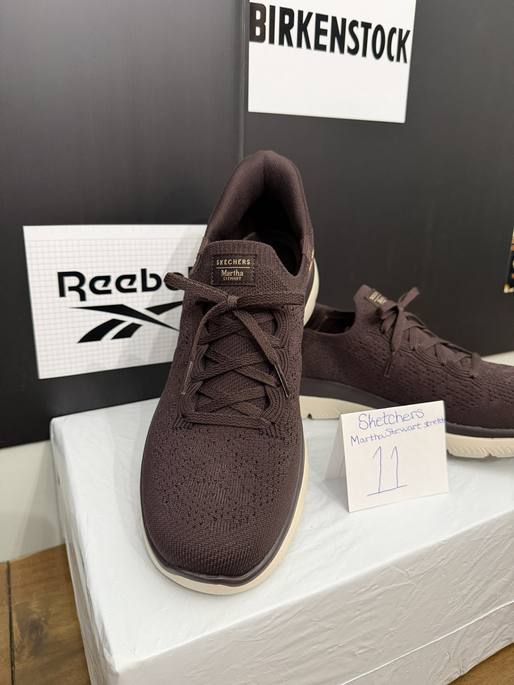 Skechers x Martha Stewart Stretch Fit - Chocolate Brown
