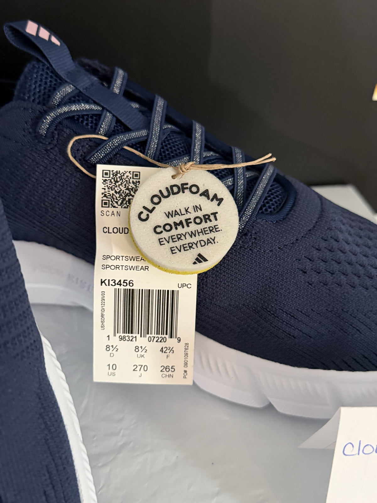 Adidas Cloudfoam Flex Storyline - Navy/White 10W