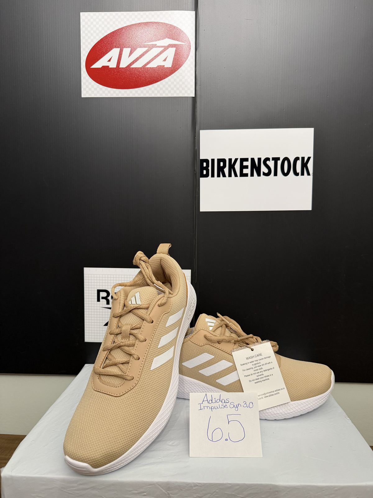 Adidas Impulse Syn 3.0 - Tan/White 6.5M