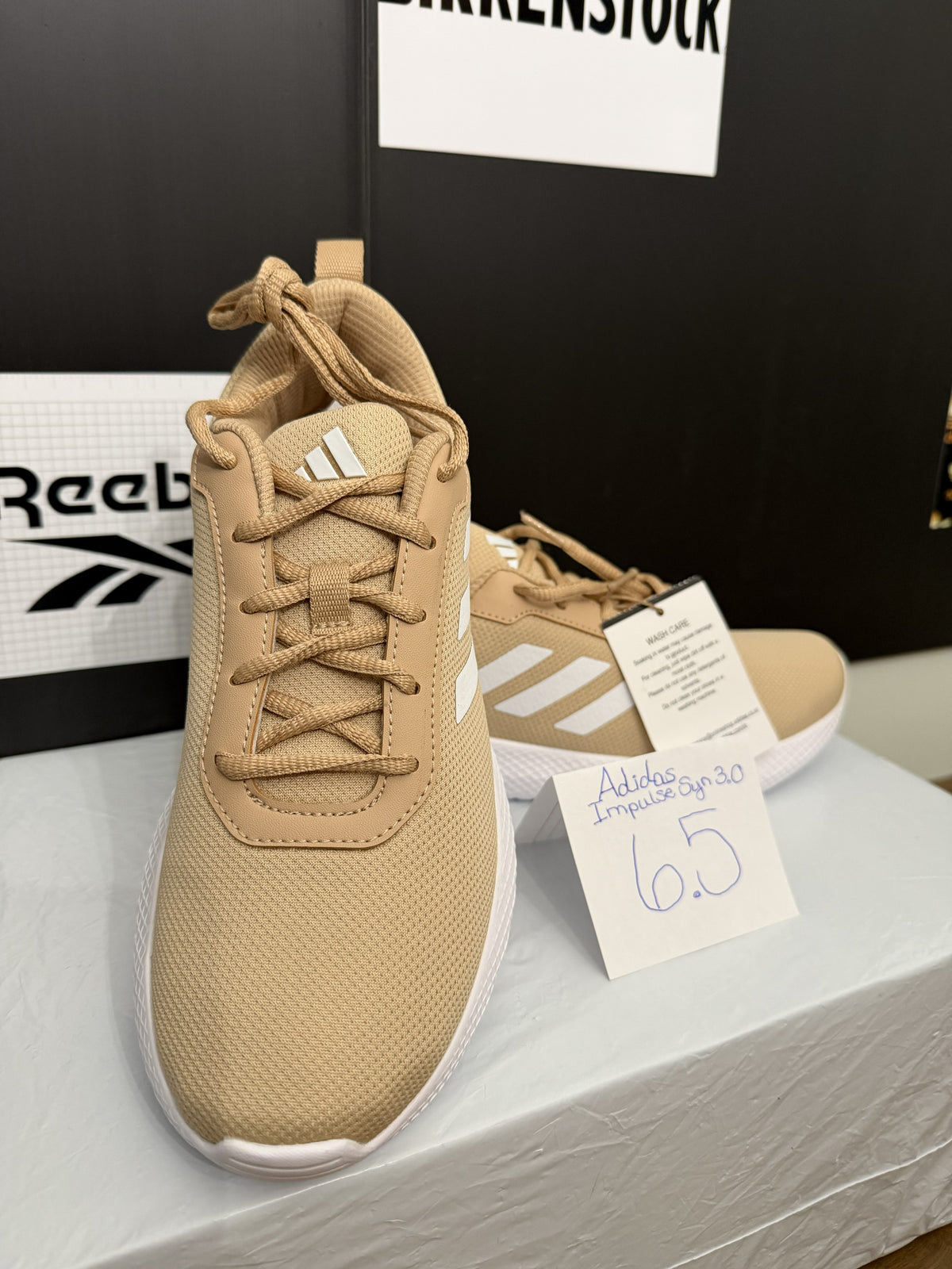 Adidas Impulse Syn 3.0 - Tan/White 6.5M