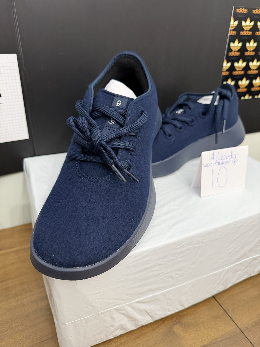 Allbirds Wool Runner Go - Navy 10W