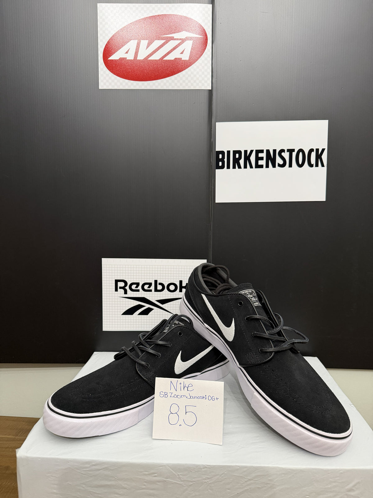 Nike SB Zoom Janoski OG+ - Black/White 8.5M