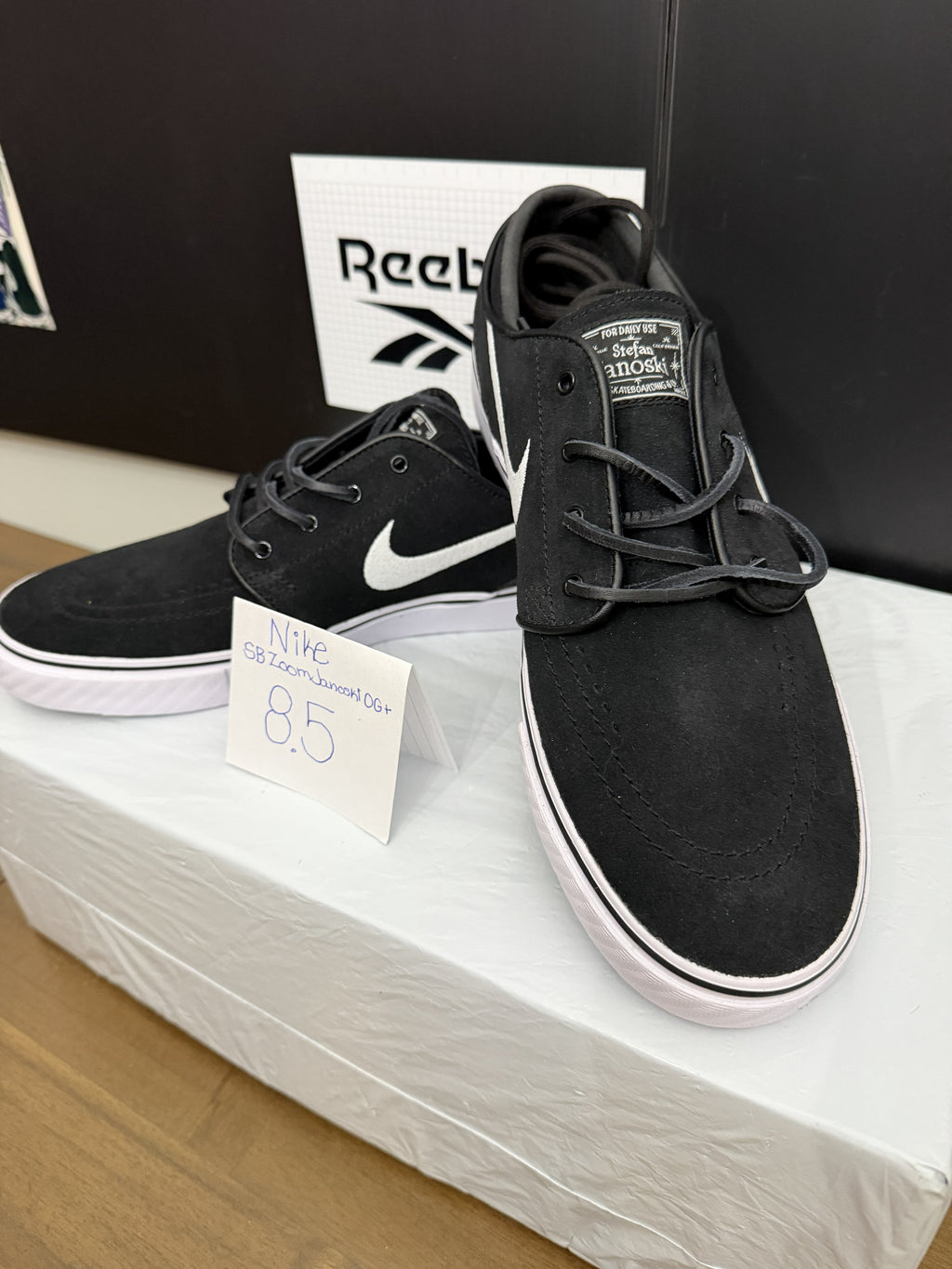 Nike SB Zoom Janoski OG+ - Black/White 8.5M