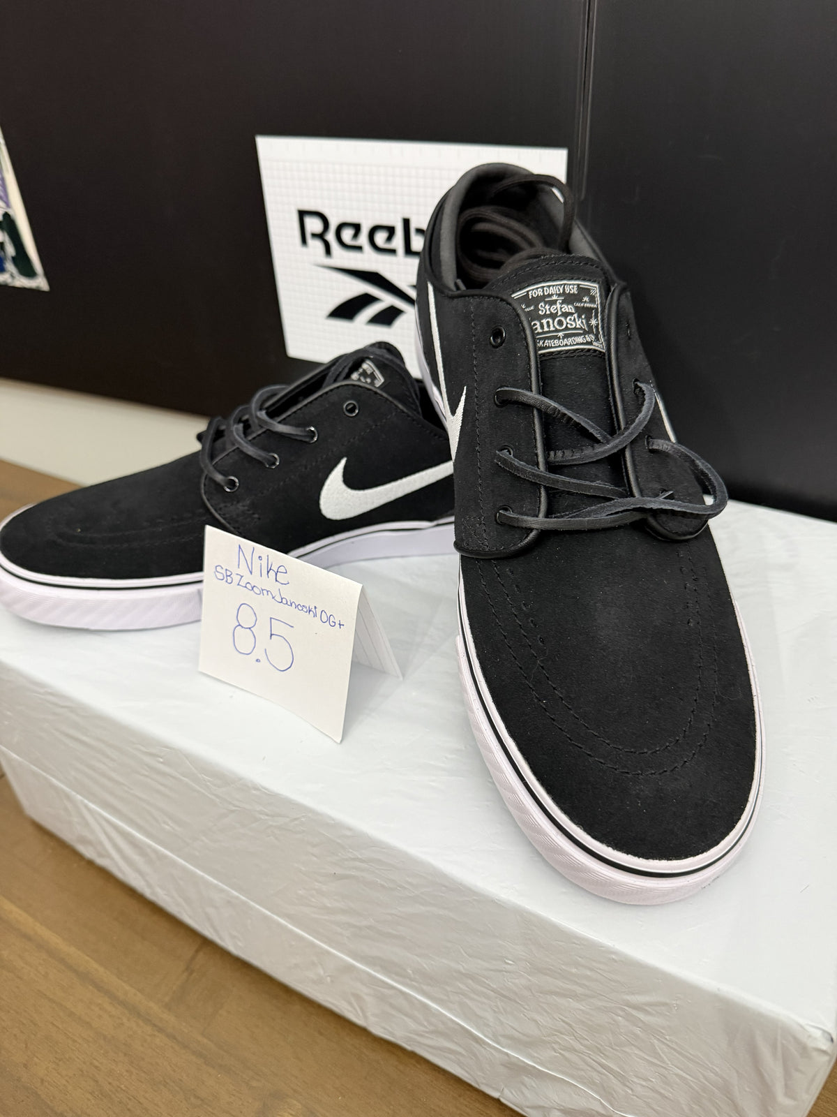 Nike SB Zoom Janoski OG+ - Black/White 8.5M