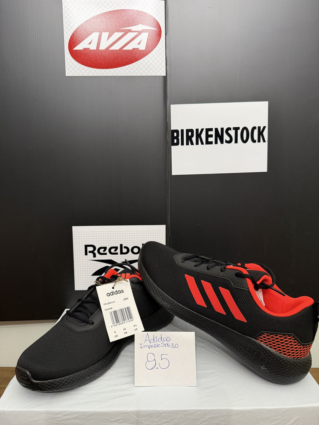 Adidas Impulse Syn 3.0 - Black/Red 8.5M
