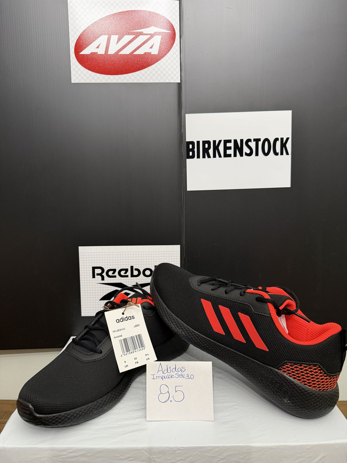 Adidas Impulse Syn 3.0 - Black/Red 8.5M
