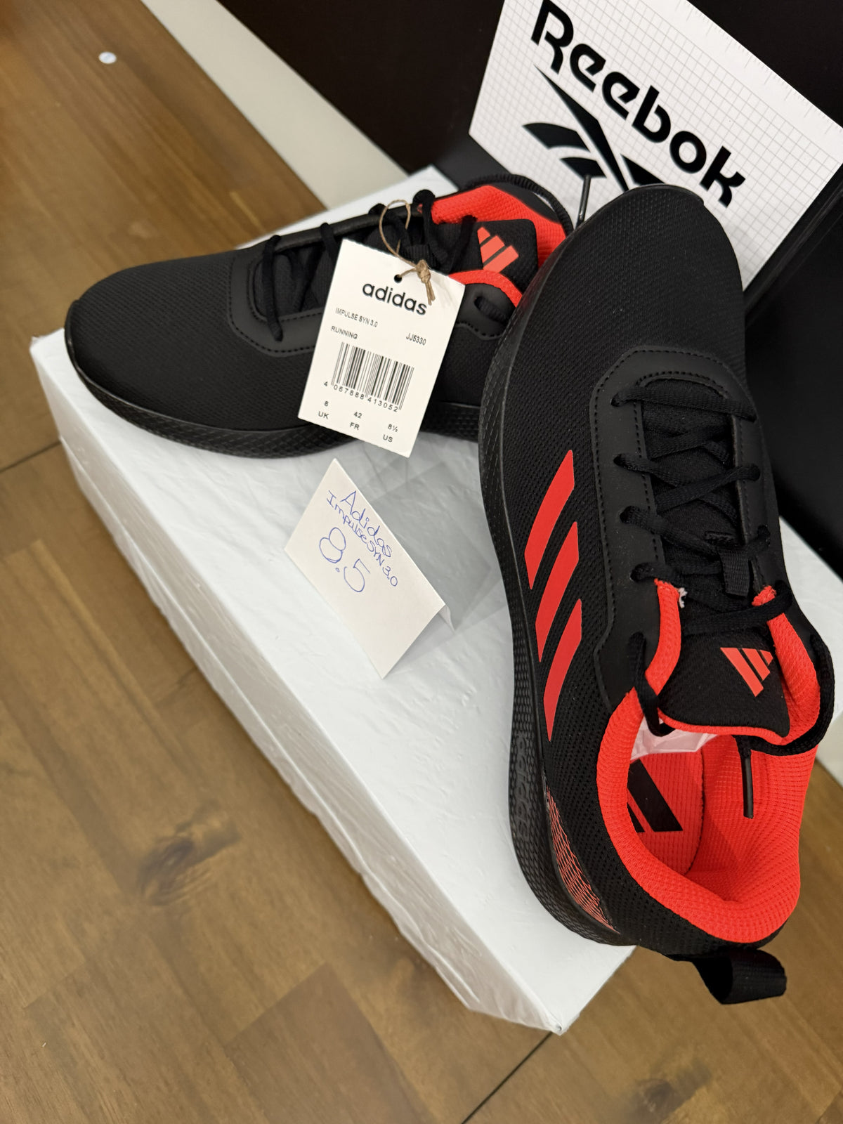 Adidas Impulse Syn 3.0 - Black/Red 8.5M