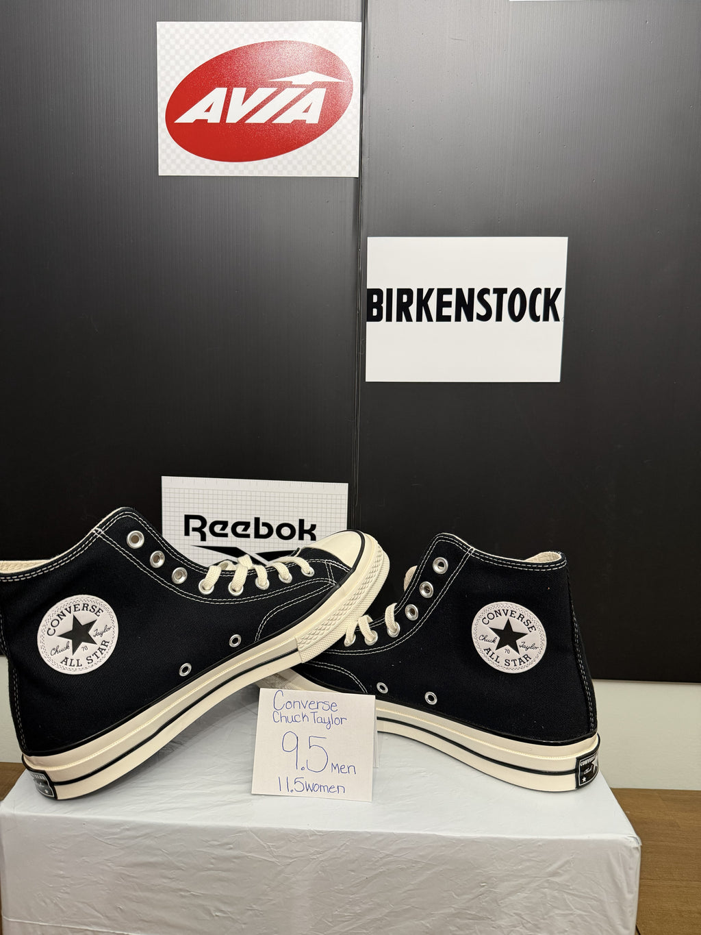 Converse Chuck Taylor All Star Hi - Black 9.5M\11.5W