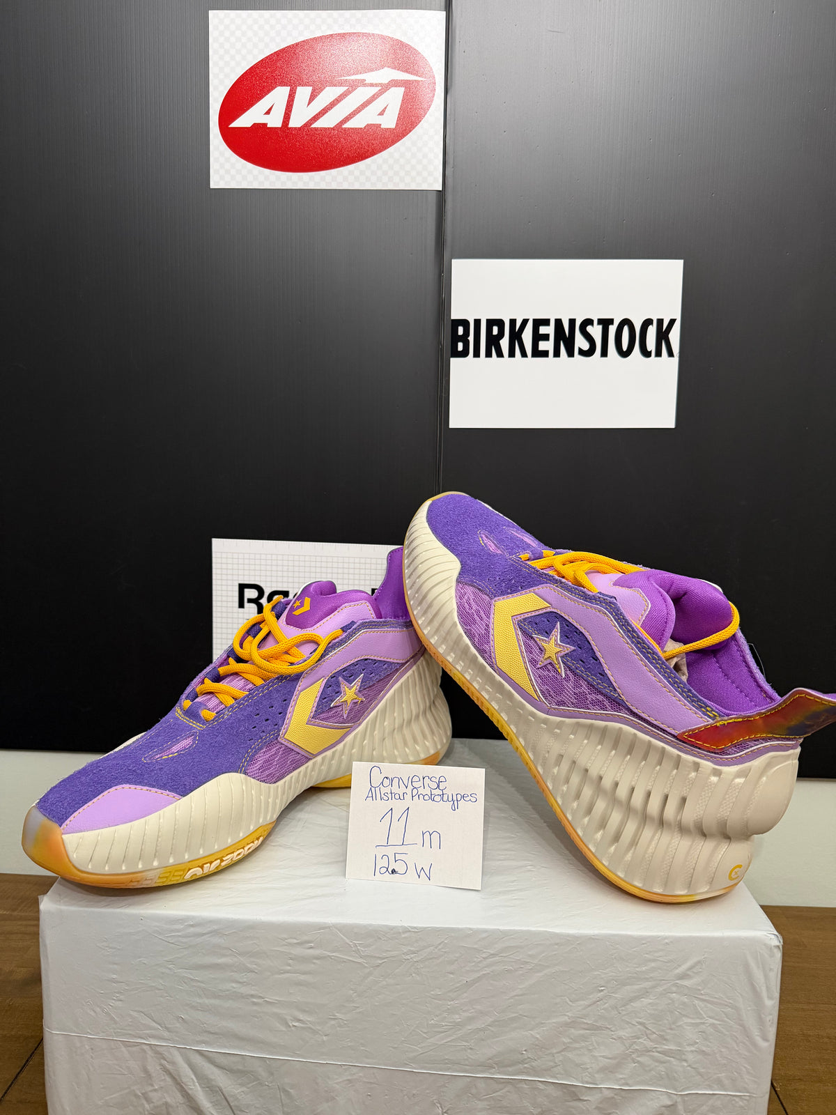 Converse All Star Pro BB Prototype Low - Purple/Gold/Gum 11M/12.5W