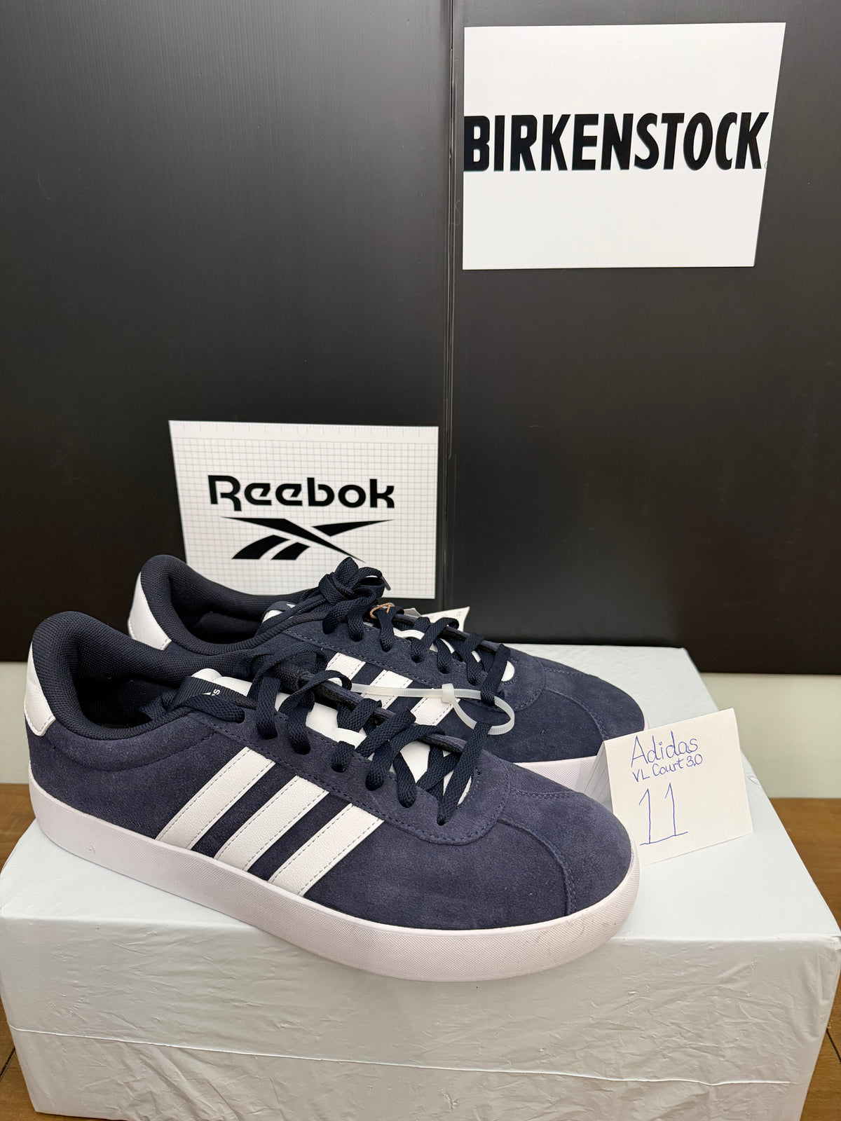 Adidas VL Court 3.0 - Navy/White 11M