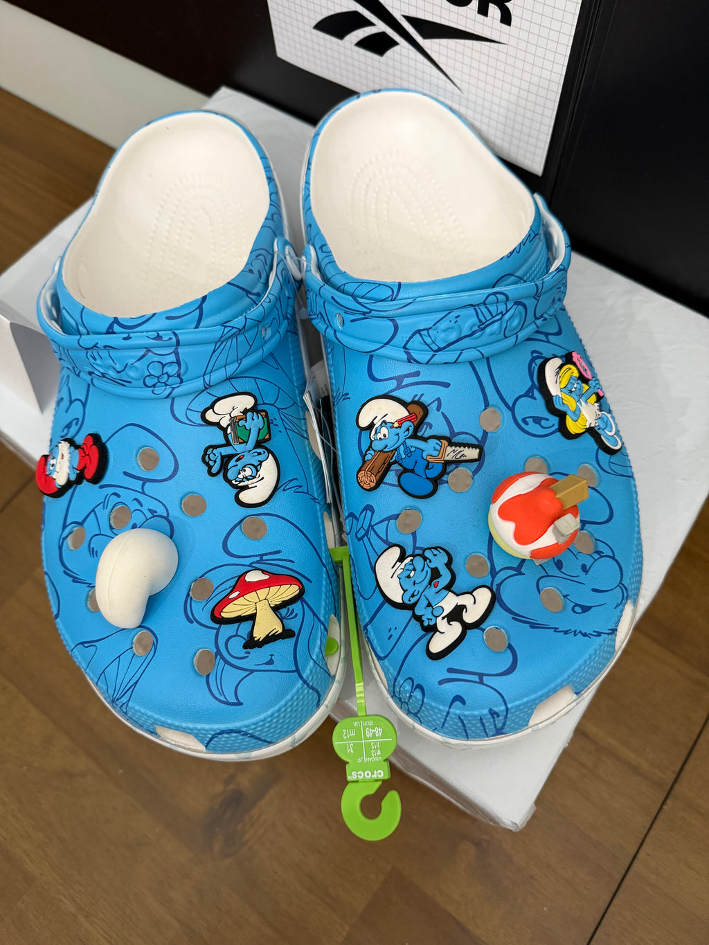 Crocs x Smurfs Classic Clog - Blue 13M