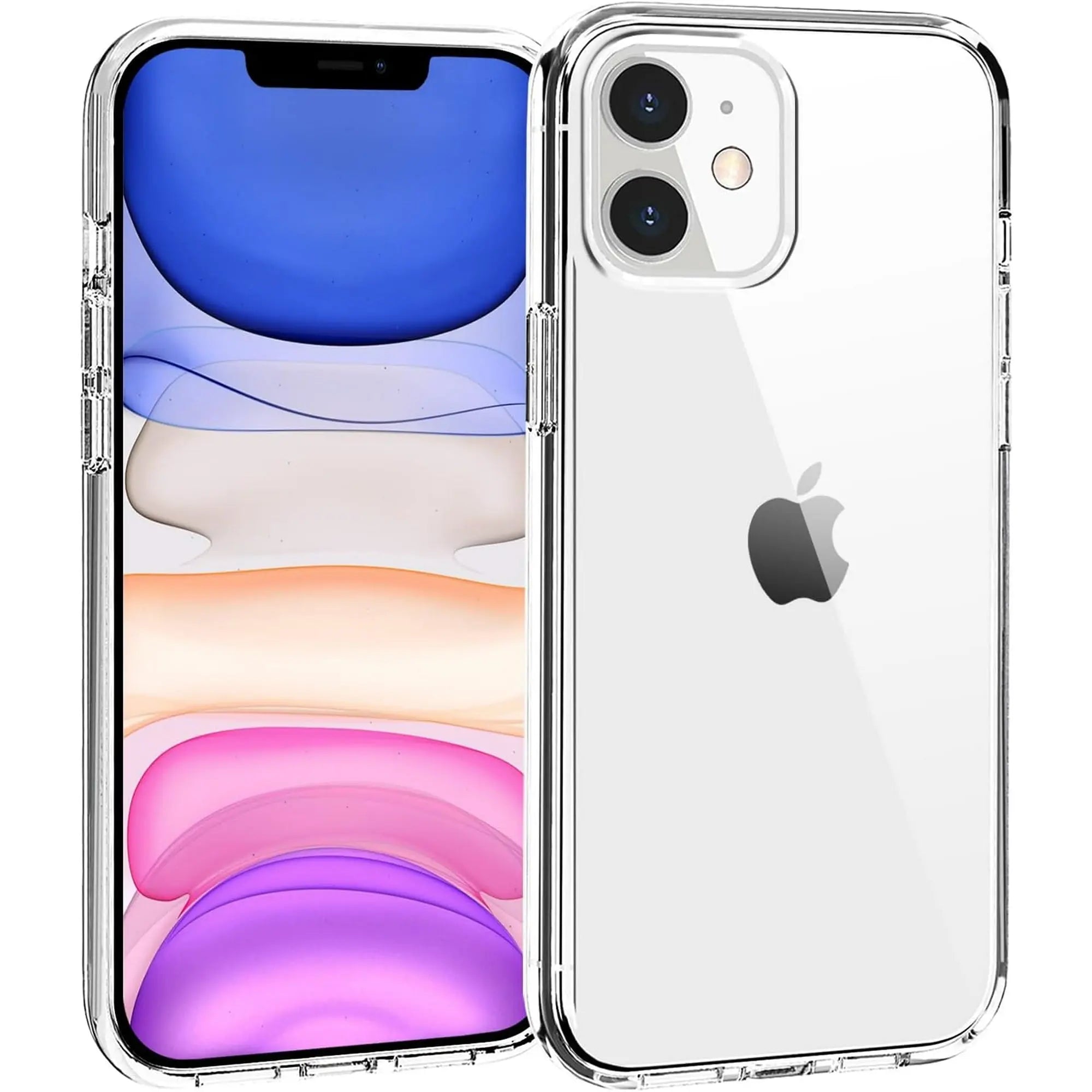 Entronix Case Compatible with iPhone 11 - [Hard Back] Slim Clear