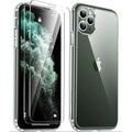 Entronix Bundle Compatible with iPhone 11 Pro Max - [Hard Back] Clear Case & 2 Clear Screen Protectors