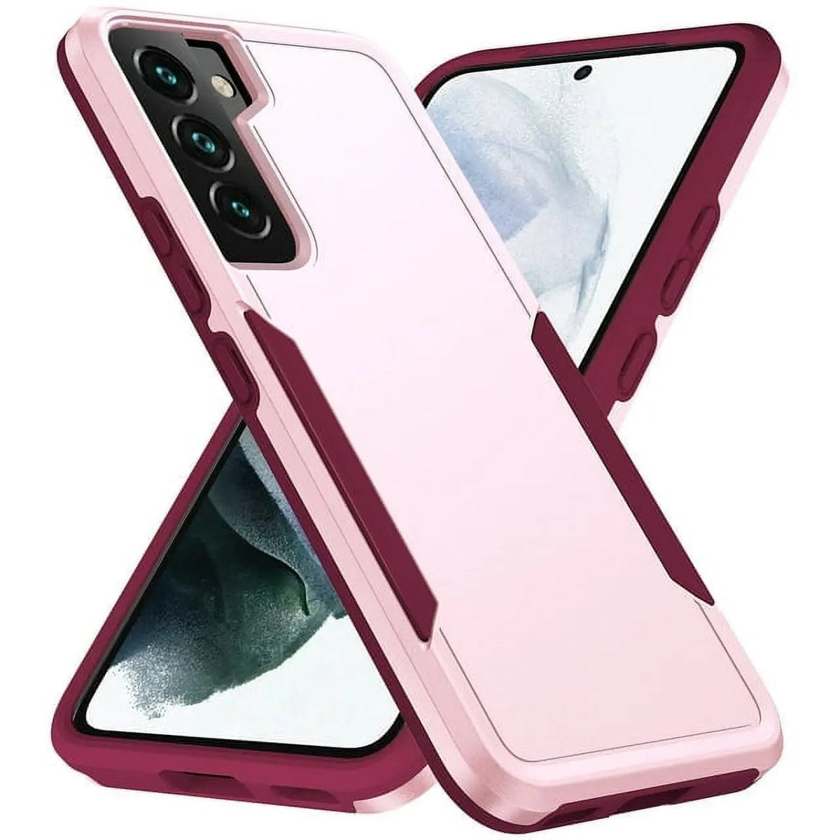 Entronix Case Compatible with Galaxy A15 - Soft-Touch Dual-Layer Sleek Cover