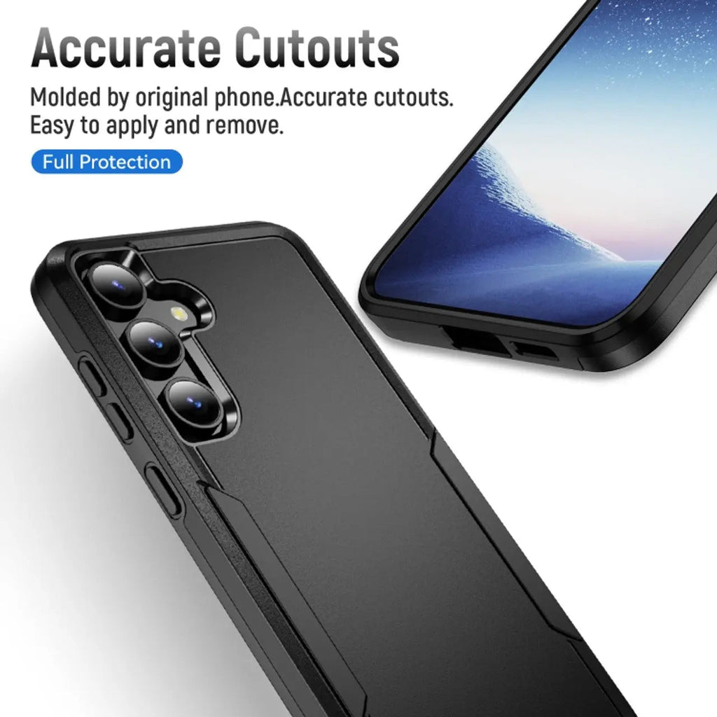 Entronix Case Compatible with Galaxy A25 - Soft-Touch Dual-Layer Sleek Cover