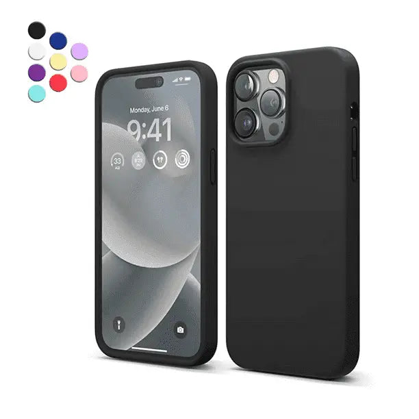 Entronix Case Compatible with iPhone 14 Pro Max - Soft-Touch Liquid Silicone