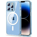 Entronix [Magnetic] Case Compatible with iPhone 13 Pro - [Hard Back] Slim Clear