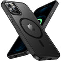 Entronix [Magnetic] Case Compatible with iPhone 13 Pro - Translucent Frosted Matte
