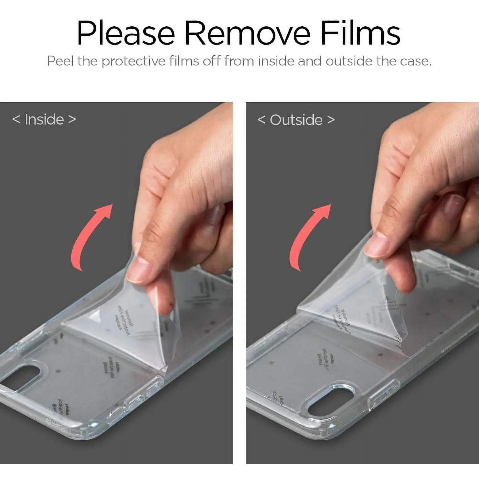 Entronix Case Compatible with iPhone 8 Plus/7 Plus - [Hard Back] Slim Clear