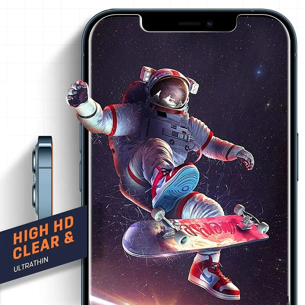 Entronix Clear Screen Protector & Camera Lens Protector Compatible with iPhone 11 Pro - 4-Piece Combo