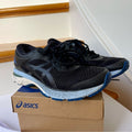 Asics Kayano 25 Womens Running Shoes - Black / blue . Stability shoe Pre-Owned