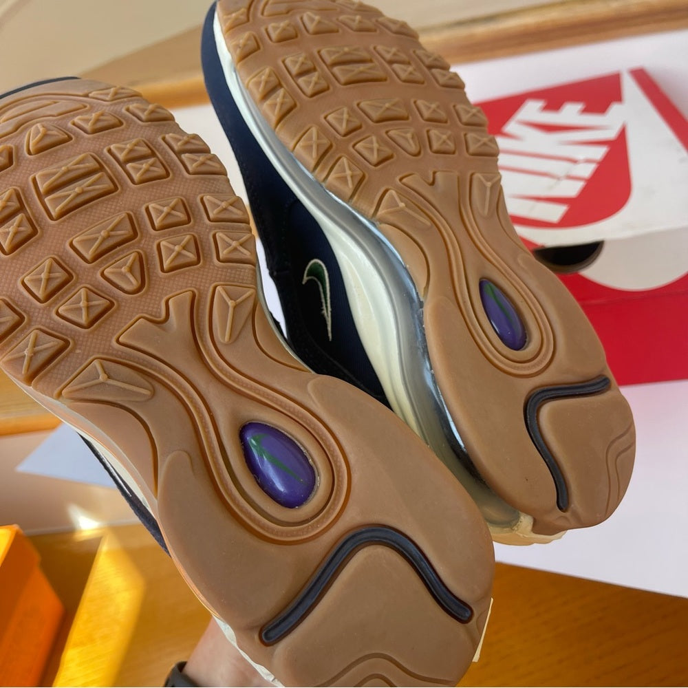 Nike Air Max 97 QS women’s — Obsidian / Gorge Green , navy blue reflective