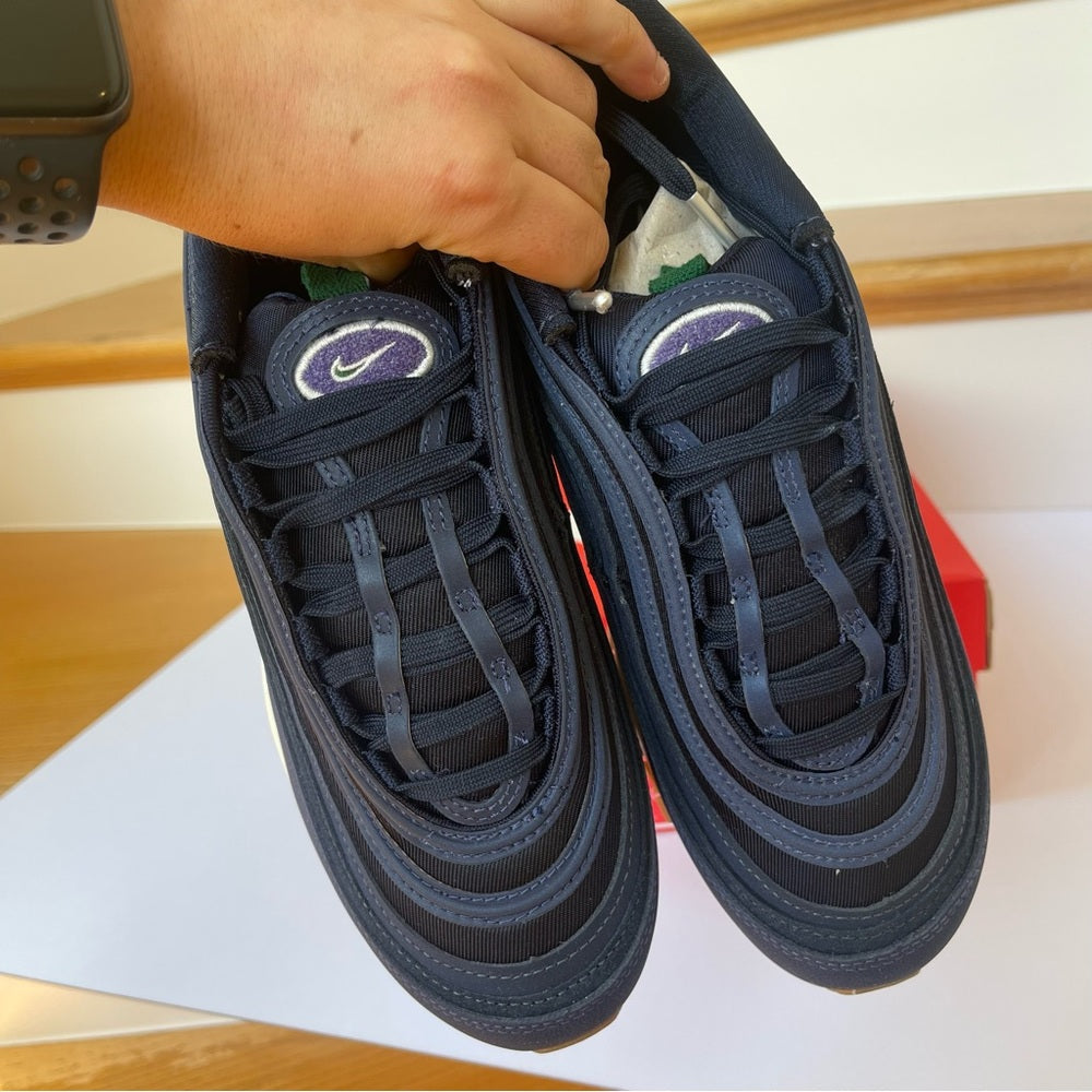 Nike Air Max 97 QS women’s — Obsidian / Gorge Green , navy blue reflective