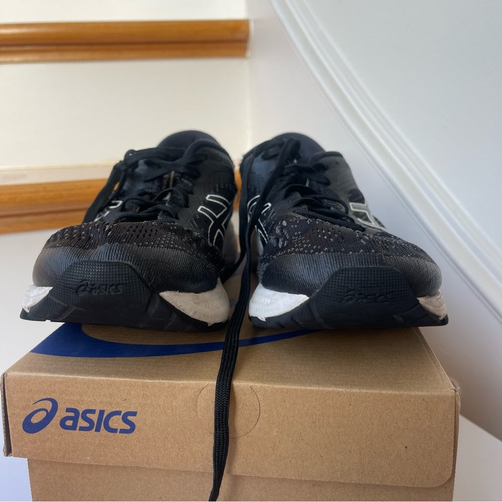 Asics Kayano 26 USED Womens Running Shoes - Black / white . Stability shoe