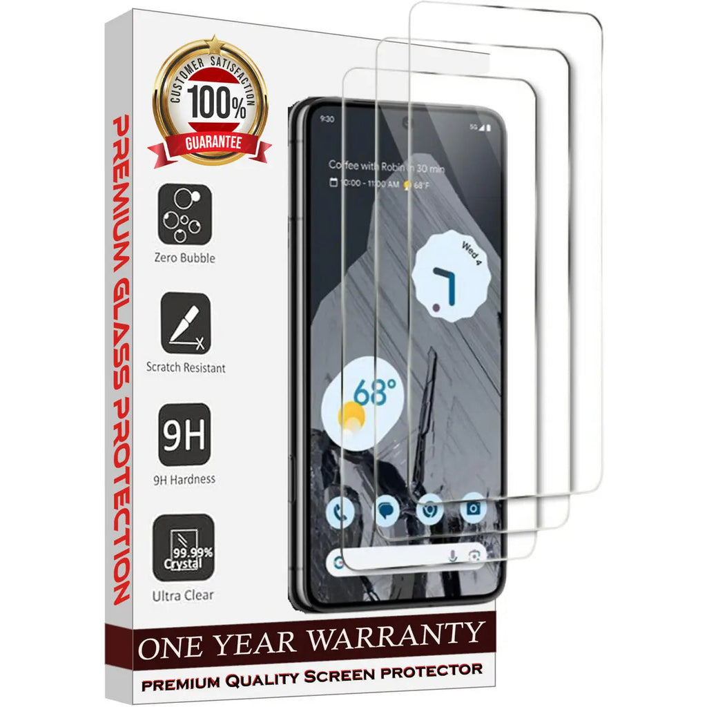 Entronix Clear Screen Protector Compatible with Moto G Power 2022 - 3-Piece Combo